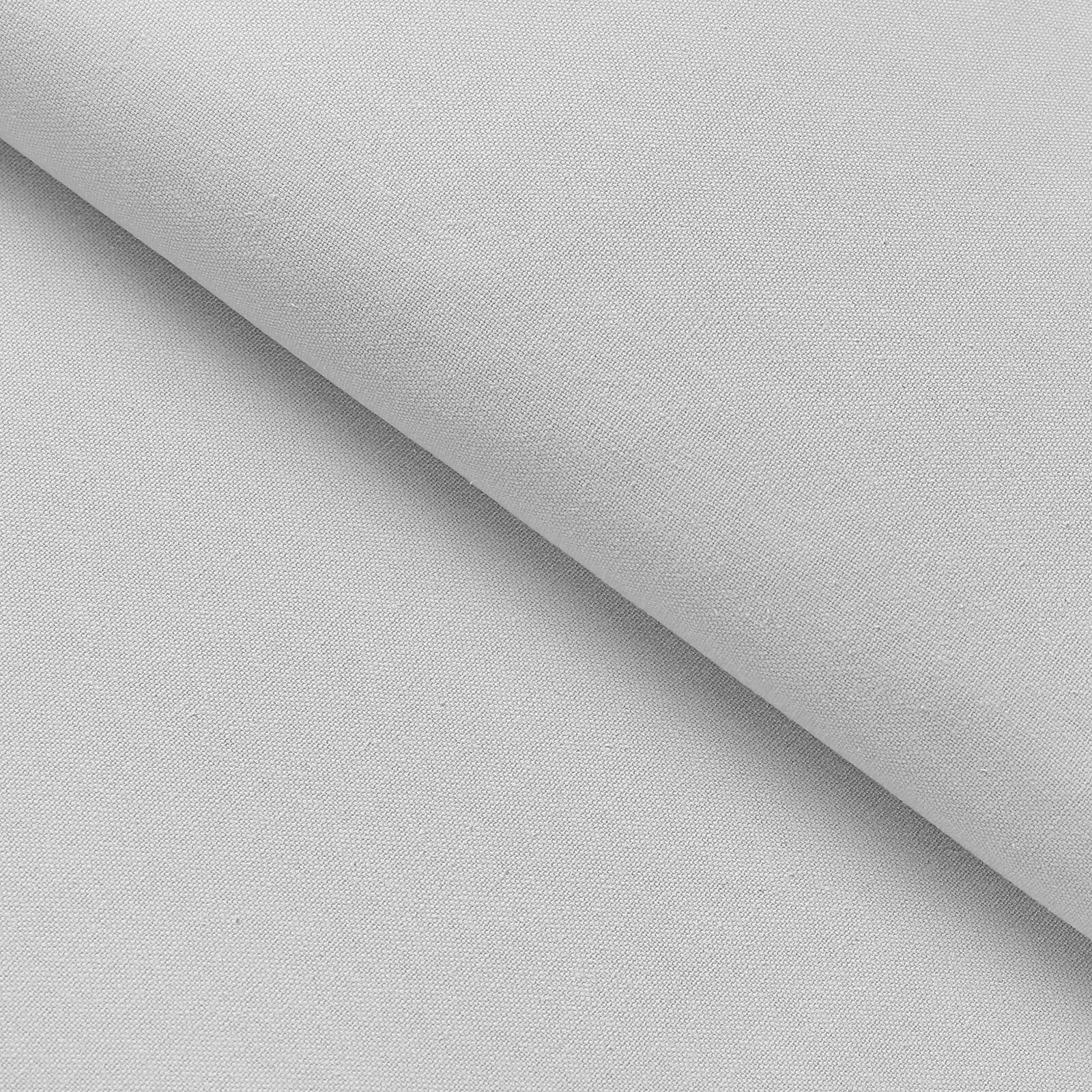 Natürlicher Leinenmischstoff - grau