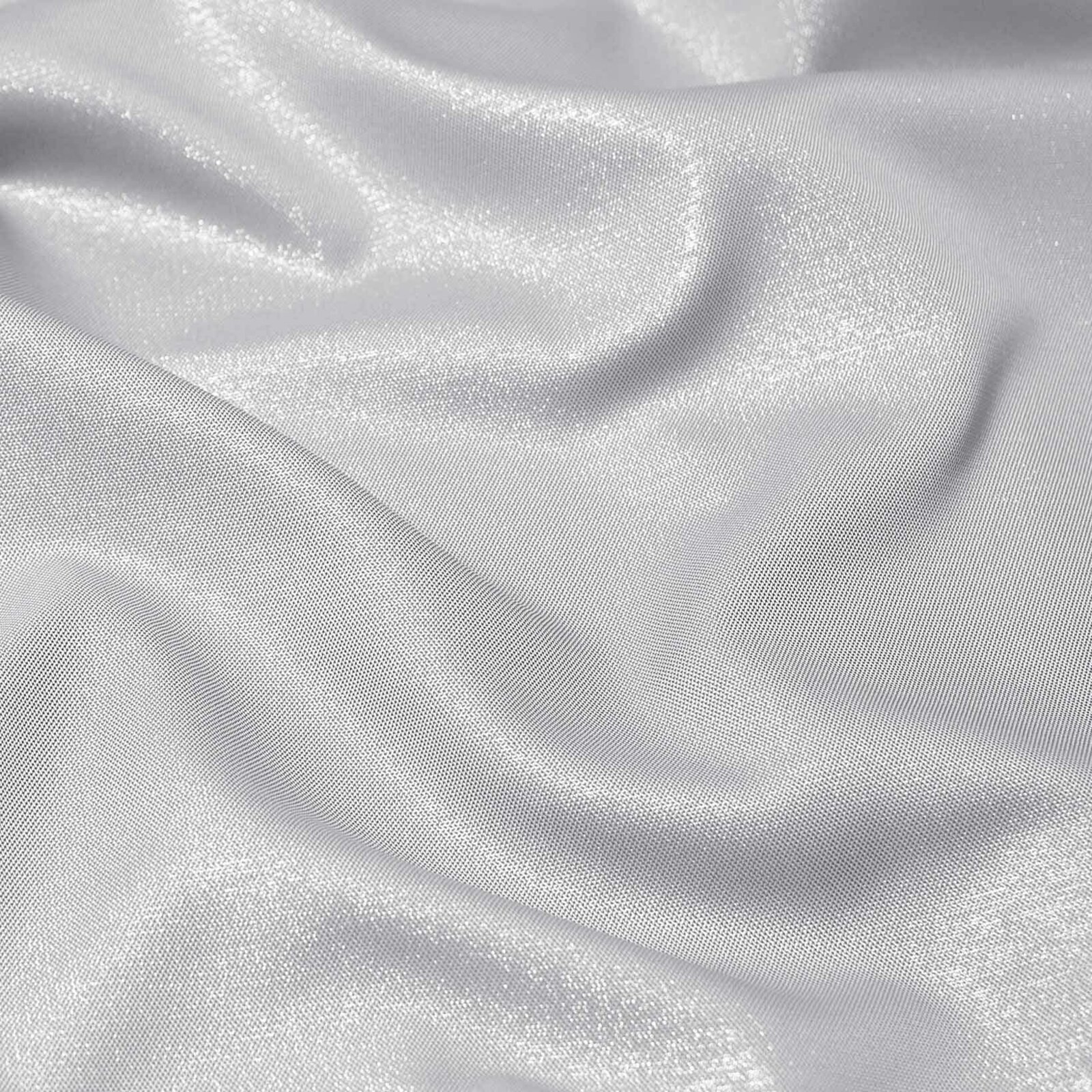 Exklusiver Weihnachts-Tischläufer - silberfarben mit Glitzereffekt