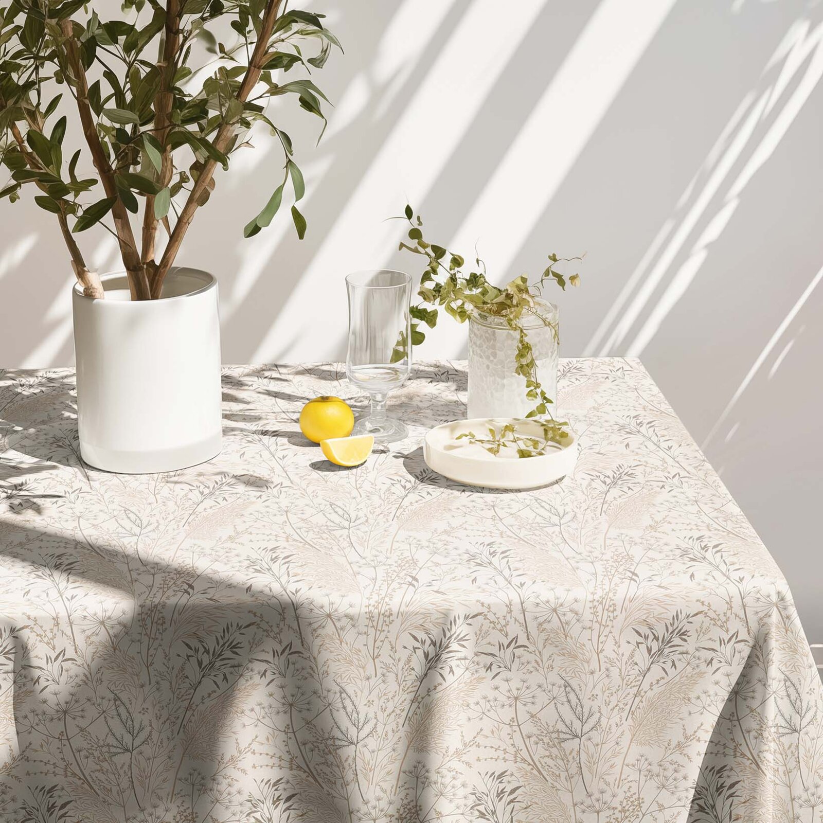 Eckige Tischdecke Valencia - Wiesengräser