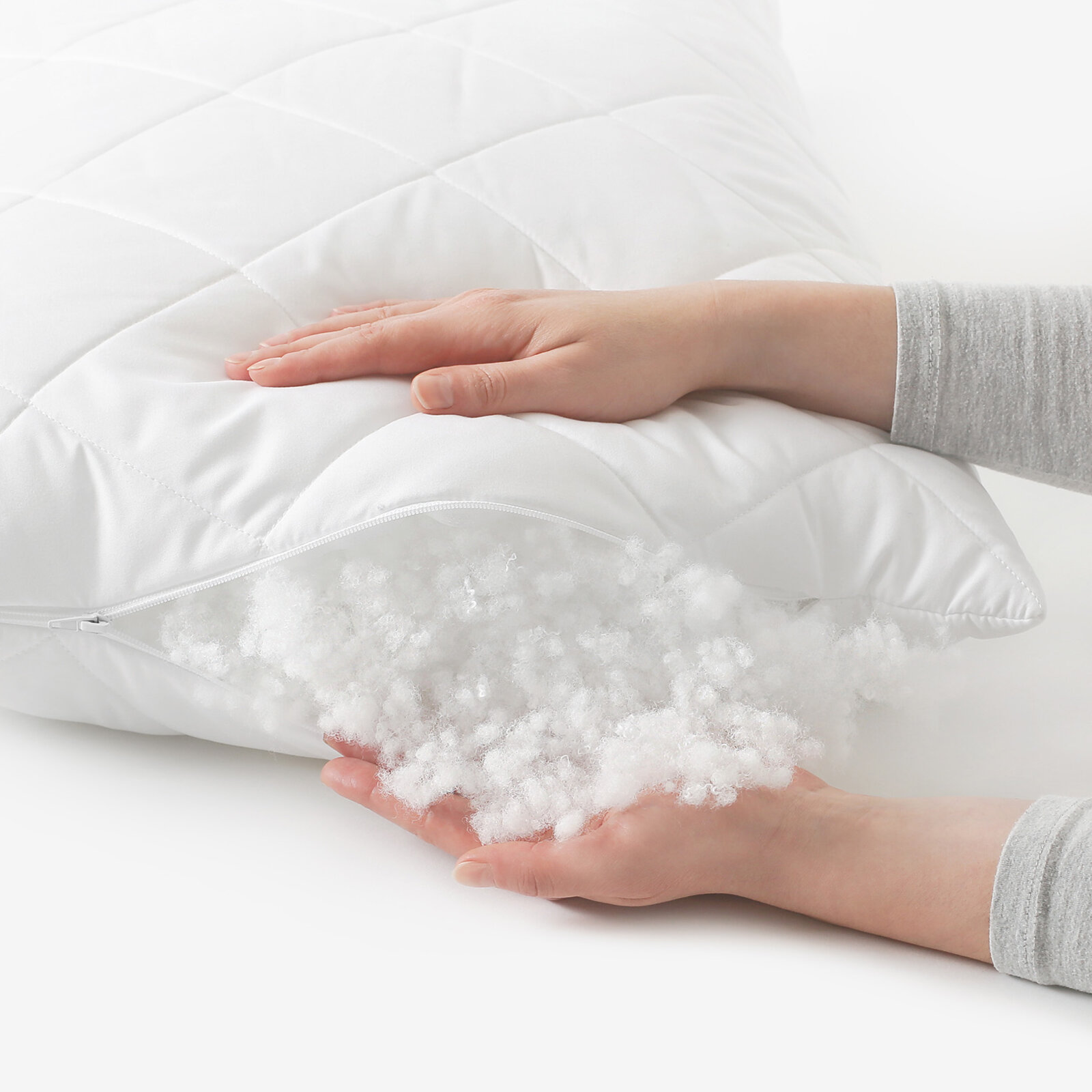 Gestepptes Kissen Comfort - 40 x 80 cm