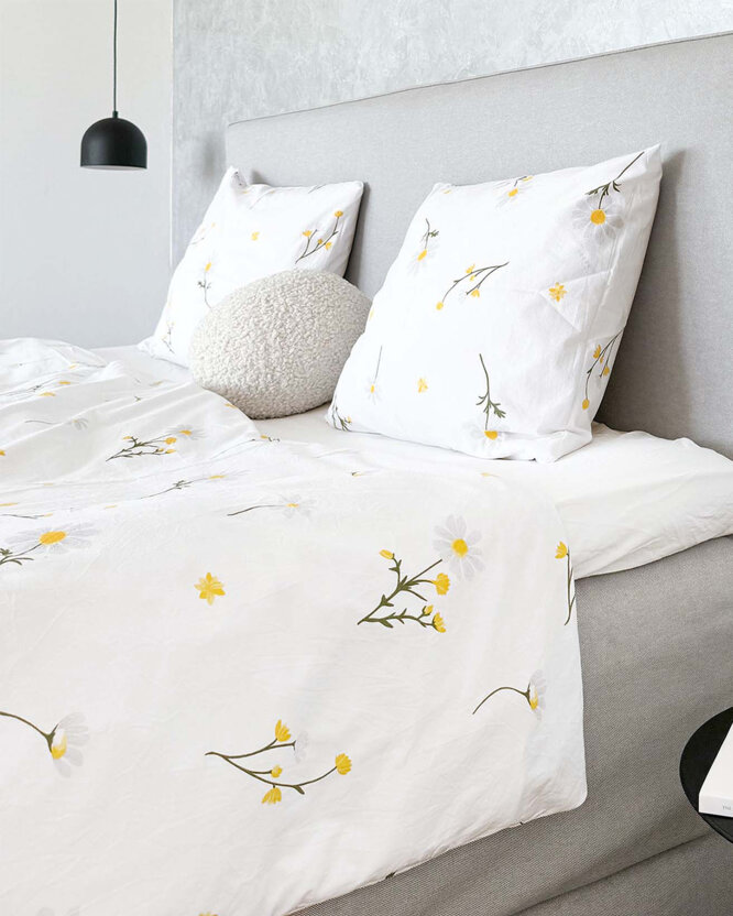Bettwäsche aus Baumwolle - Kamille