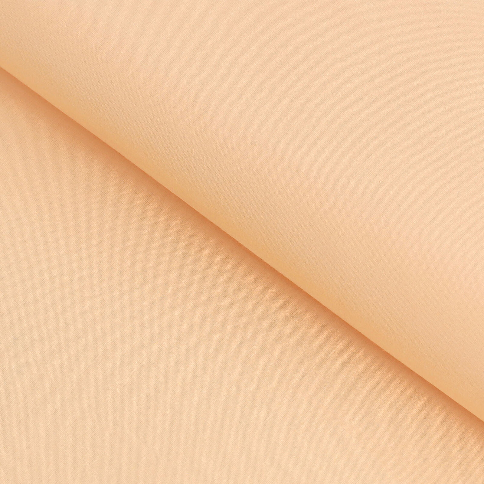 Baumwollstoff einfarbig Suzy - apricot