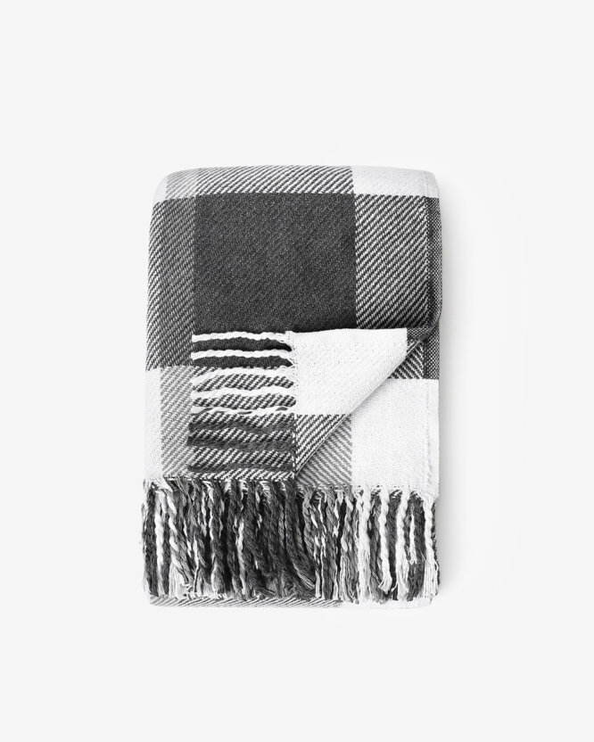 Plaid Karo - graphitgrau