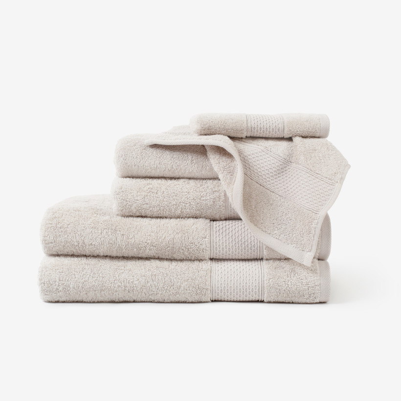 Bamboo Handtuch/Duschtücher Soft Lux - hellbeige