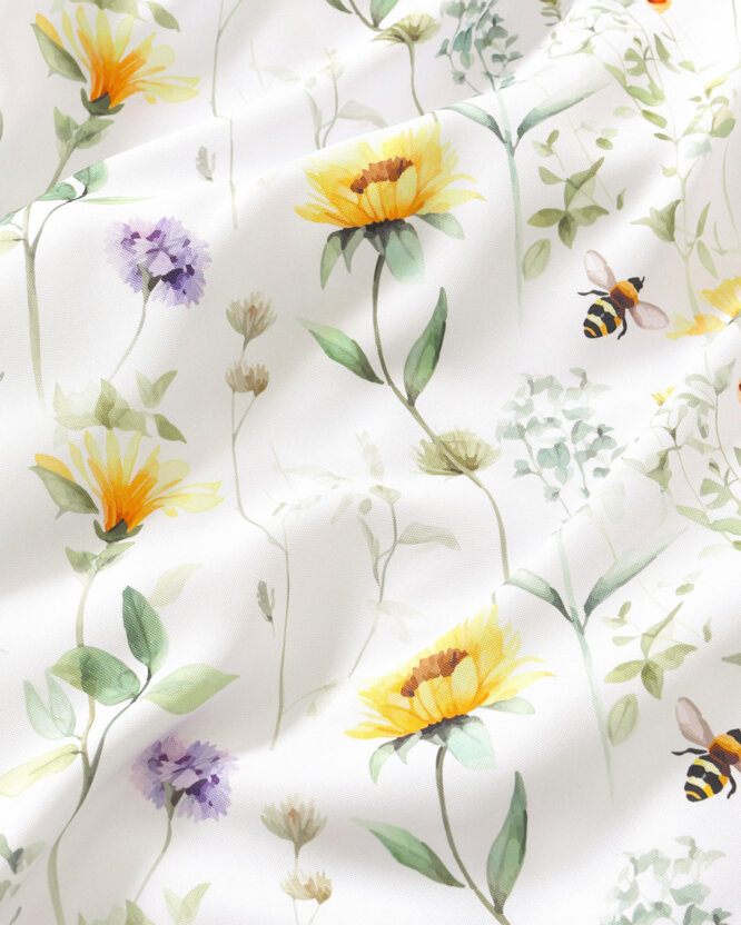 Runde Tischdecke Teflon - Wiesenwelt