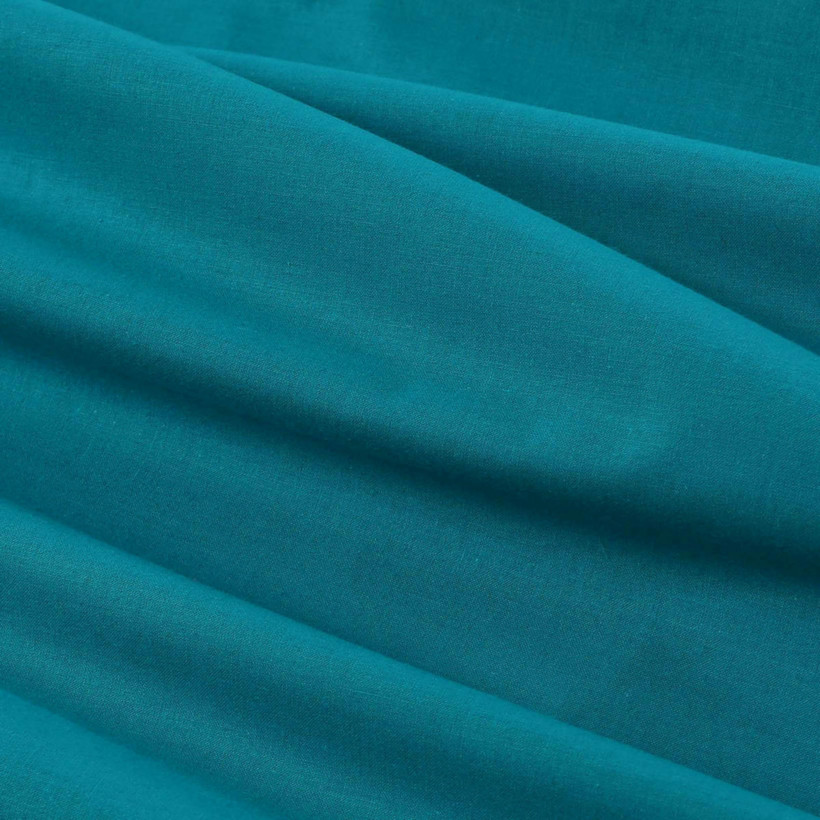 Kissenbezug aus Baumwolle - petrol