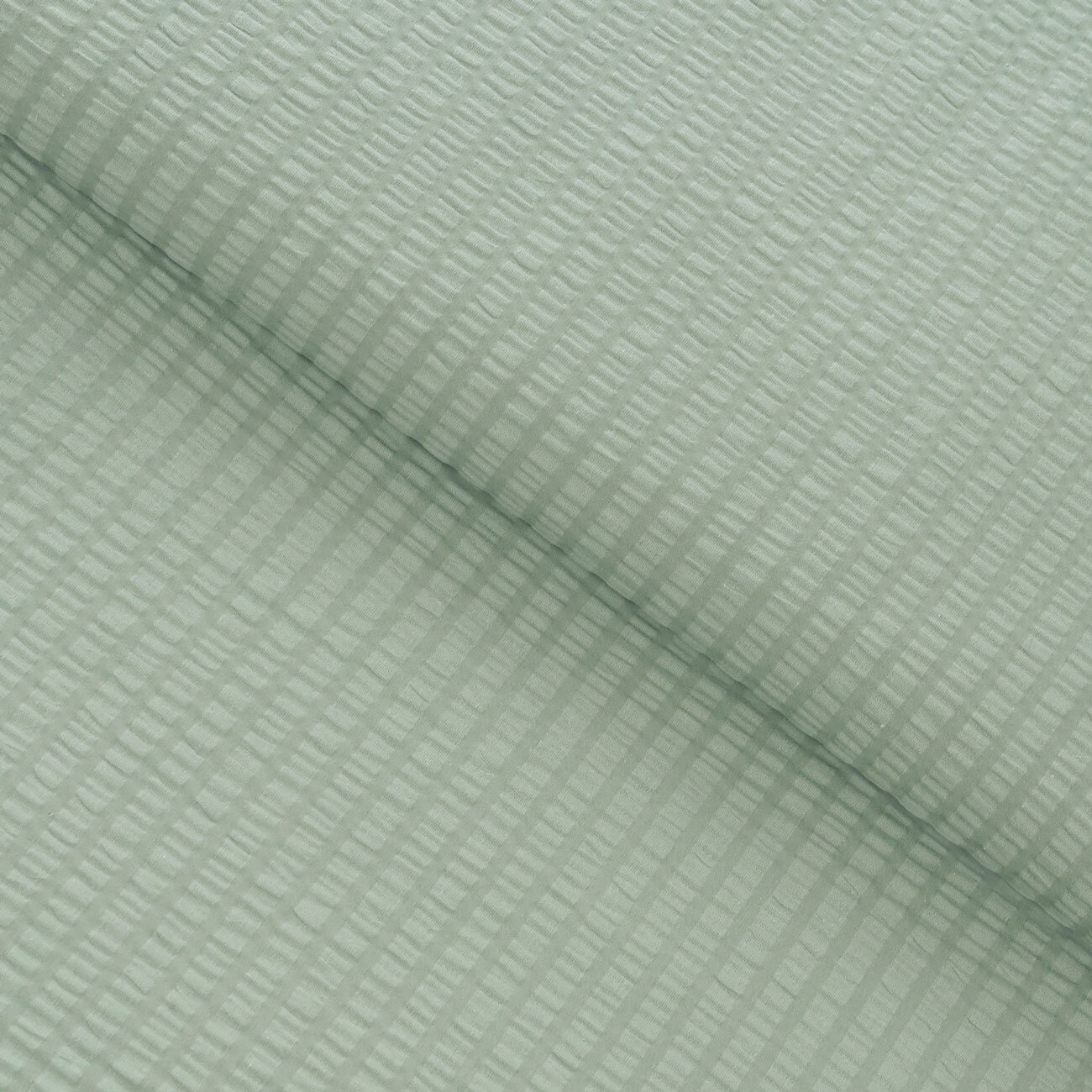 Seersucker - salbeigrün