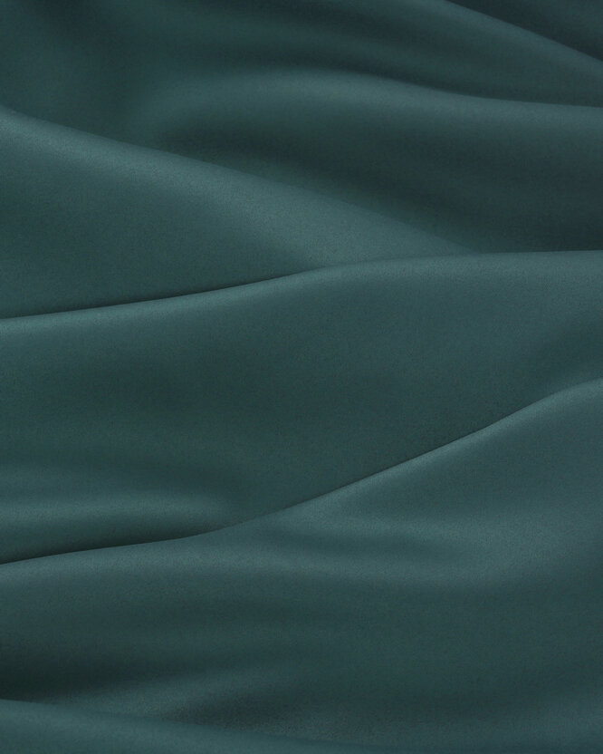 Verdunkelungsstoff Blackout mit Satin-Glanz - petrol