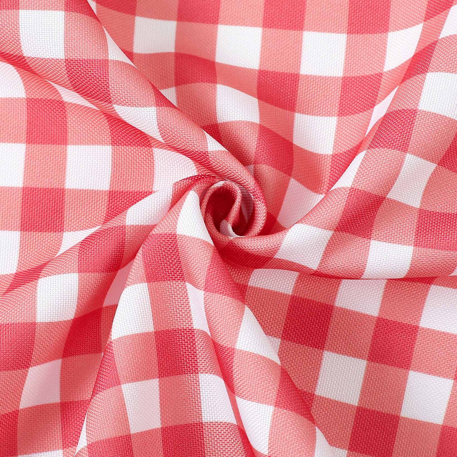 Teflonstoff für Tischdecken - rote Würfel