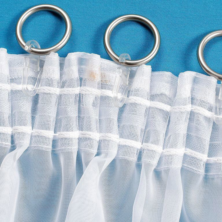 Řasící stuha transparentní 5 cm - č. 616