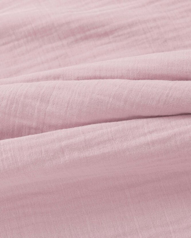 Musselin-Kissenbezug – pastellrosa