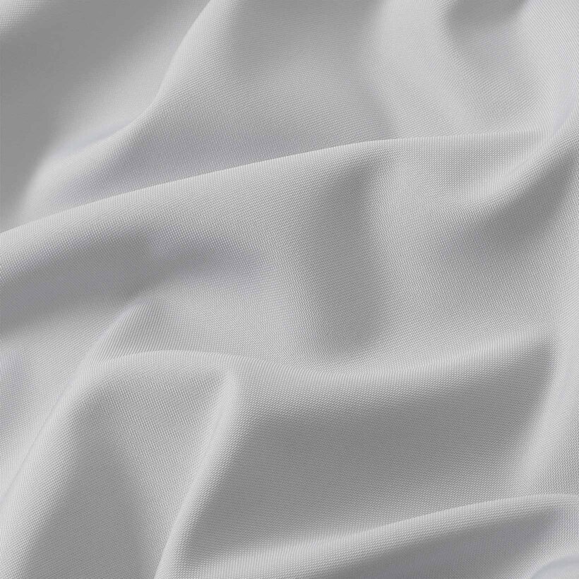 Ovale Tischdecke - grau