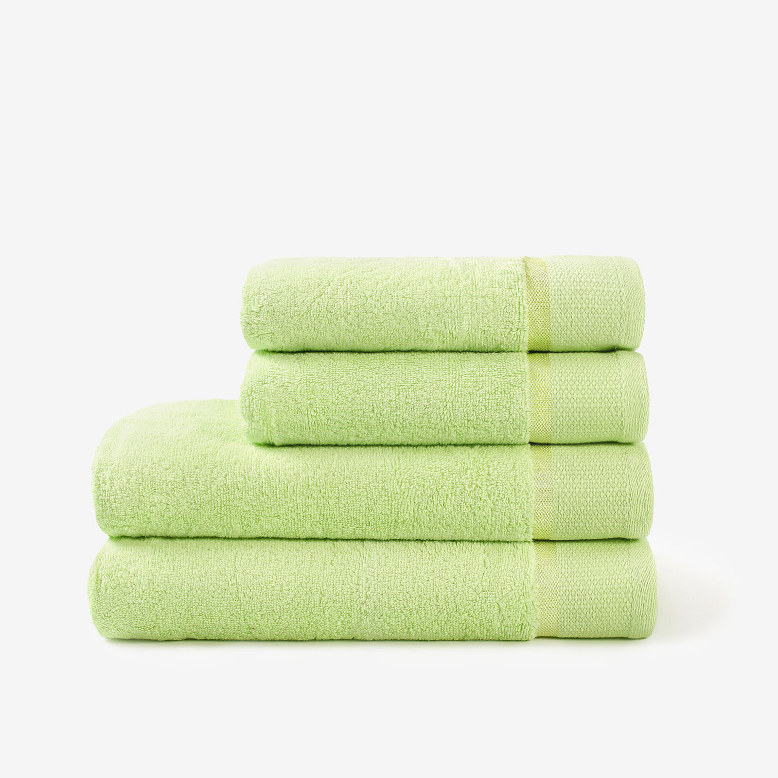 Frottierhandtuch/Duschtuch Soft - grün