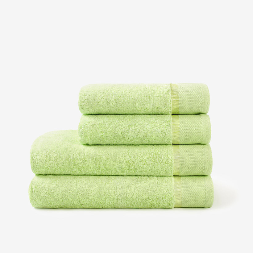 Frottierhandtuch/Duschtuch Soft - grün