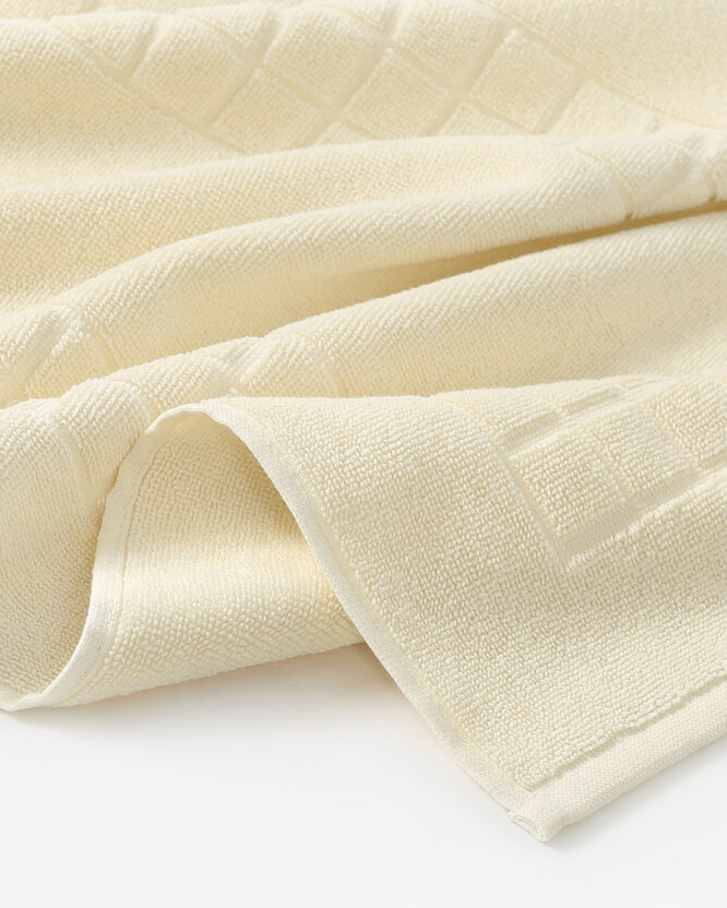 Frottier-Badematte Mozaika – creme