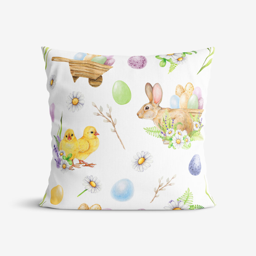 Ostern Dekorativer Kissenbezug - Ostersymbole