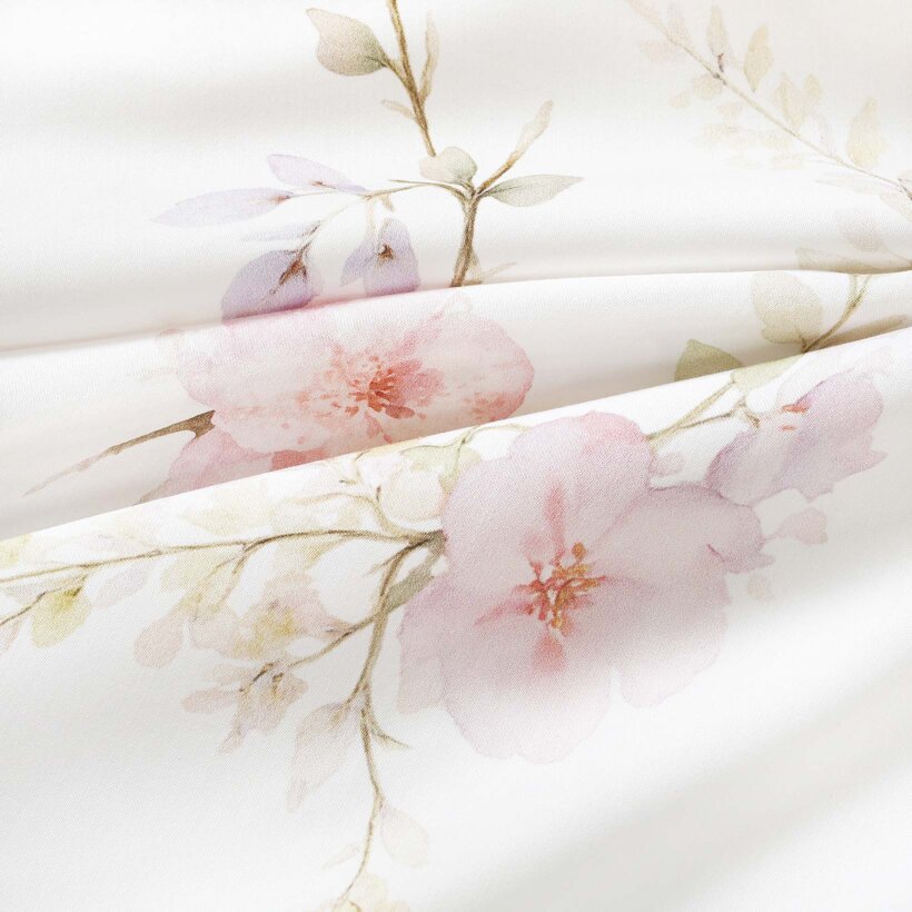 Mako-Satin - Romantische Wiese