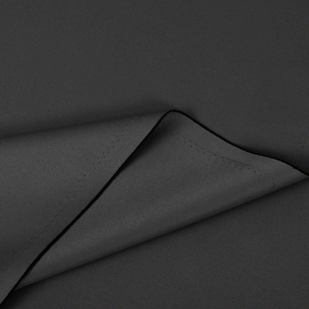 Verdunkelungsstoff Blackout mit Satin-Glanz - dunkelgrau