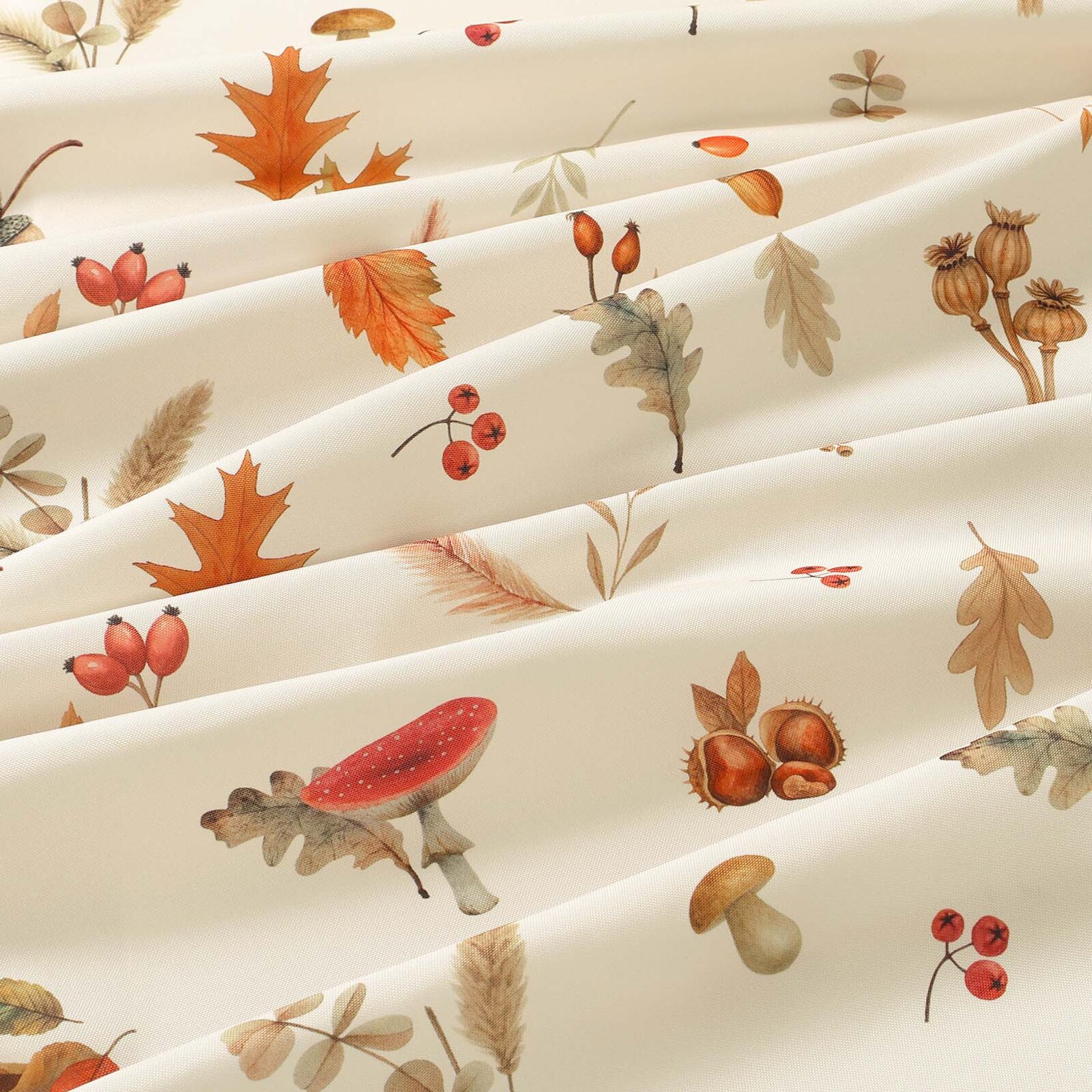 Dekorativer Vorhang – Herbstliche Natur