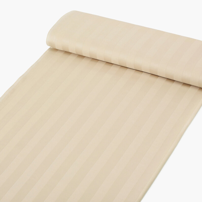 Damast - goldene Streifen mit Satin-Glanz