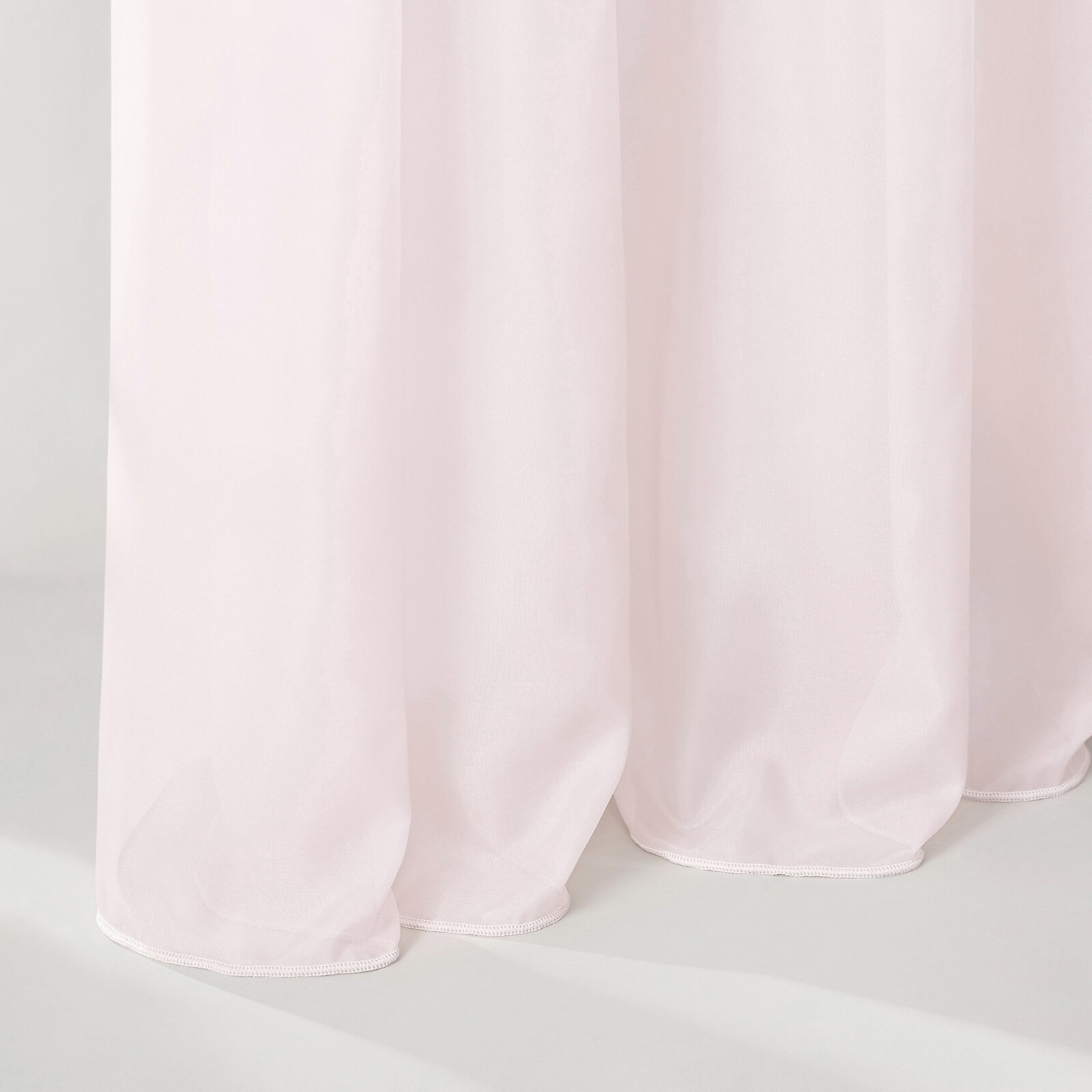 Glatter Voile – Puderrosa