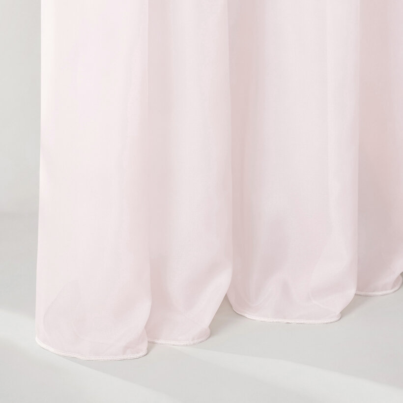 Glatter Voile – Puderrosa