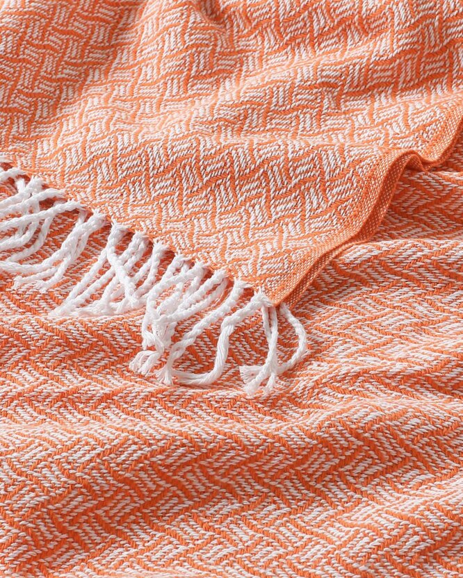 Plaid Orient - orange