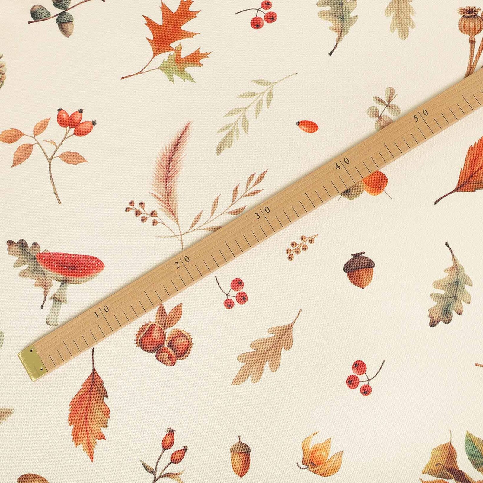 Teflonstoff für Tischdecken - Herbstliche Natur
