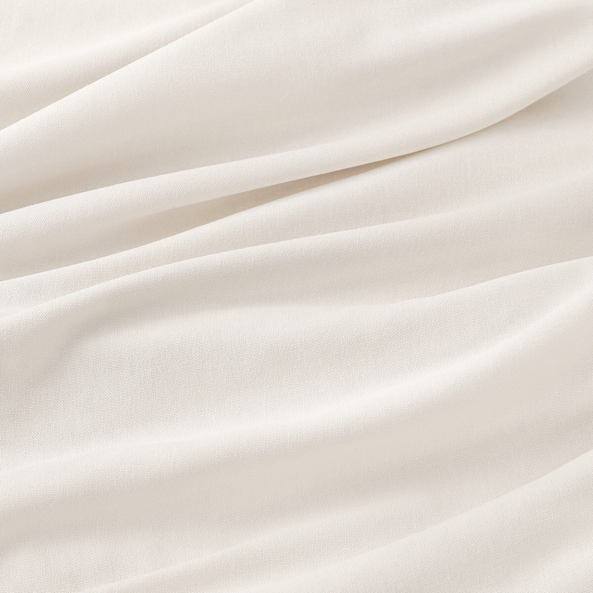 Bettwäsche aus Leinenmischung - elfenbein