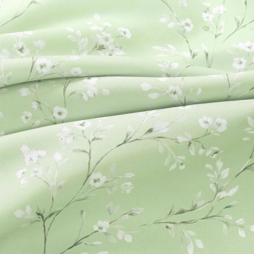 Ovale Tischdecke Teflon - Jasminblüten