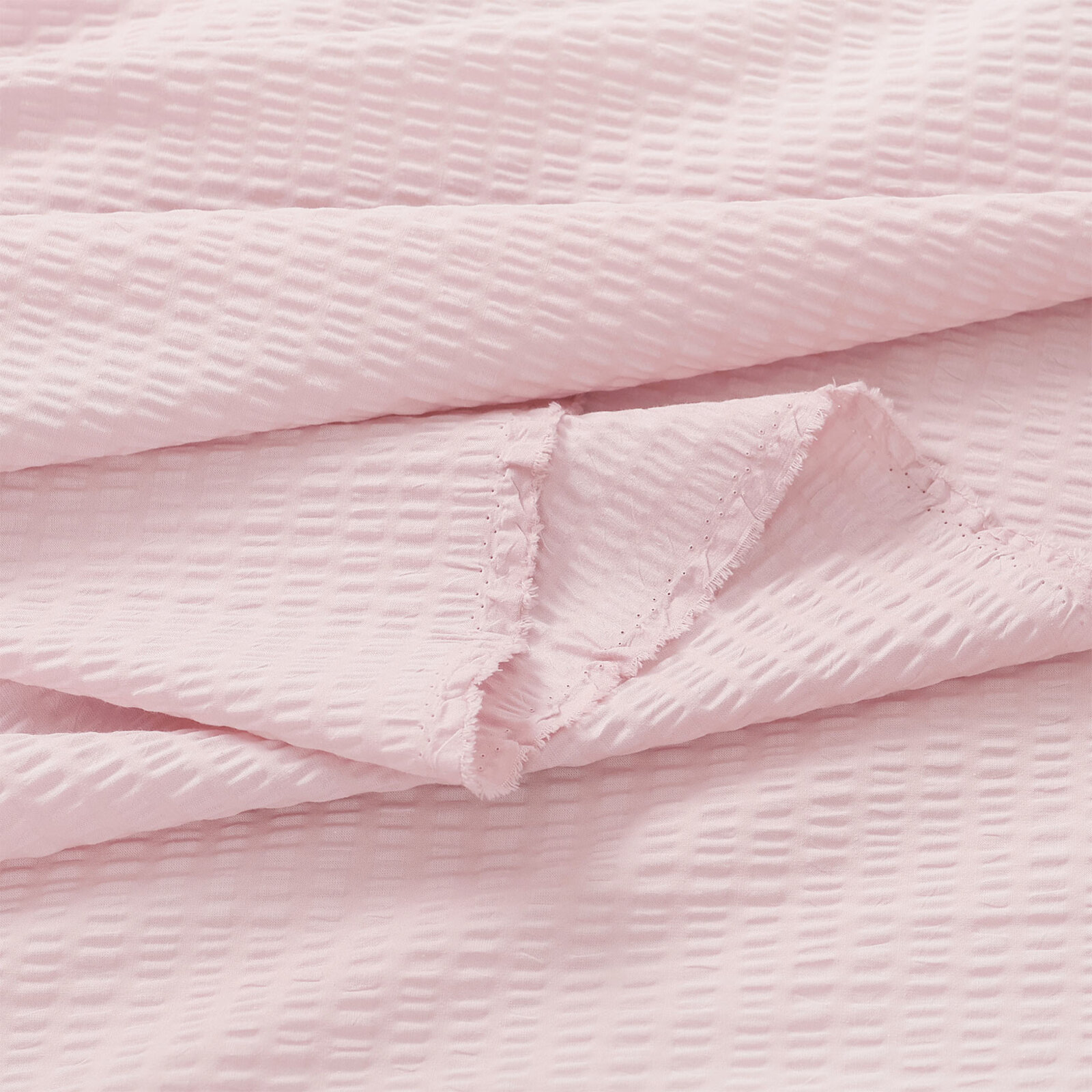 Seersucker - puderrosa