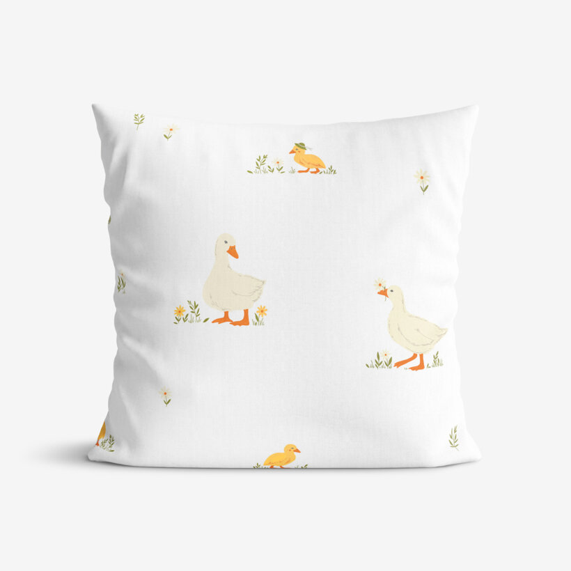 Ostern Kissenbezug aus Baumwolle - Enten