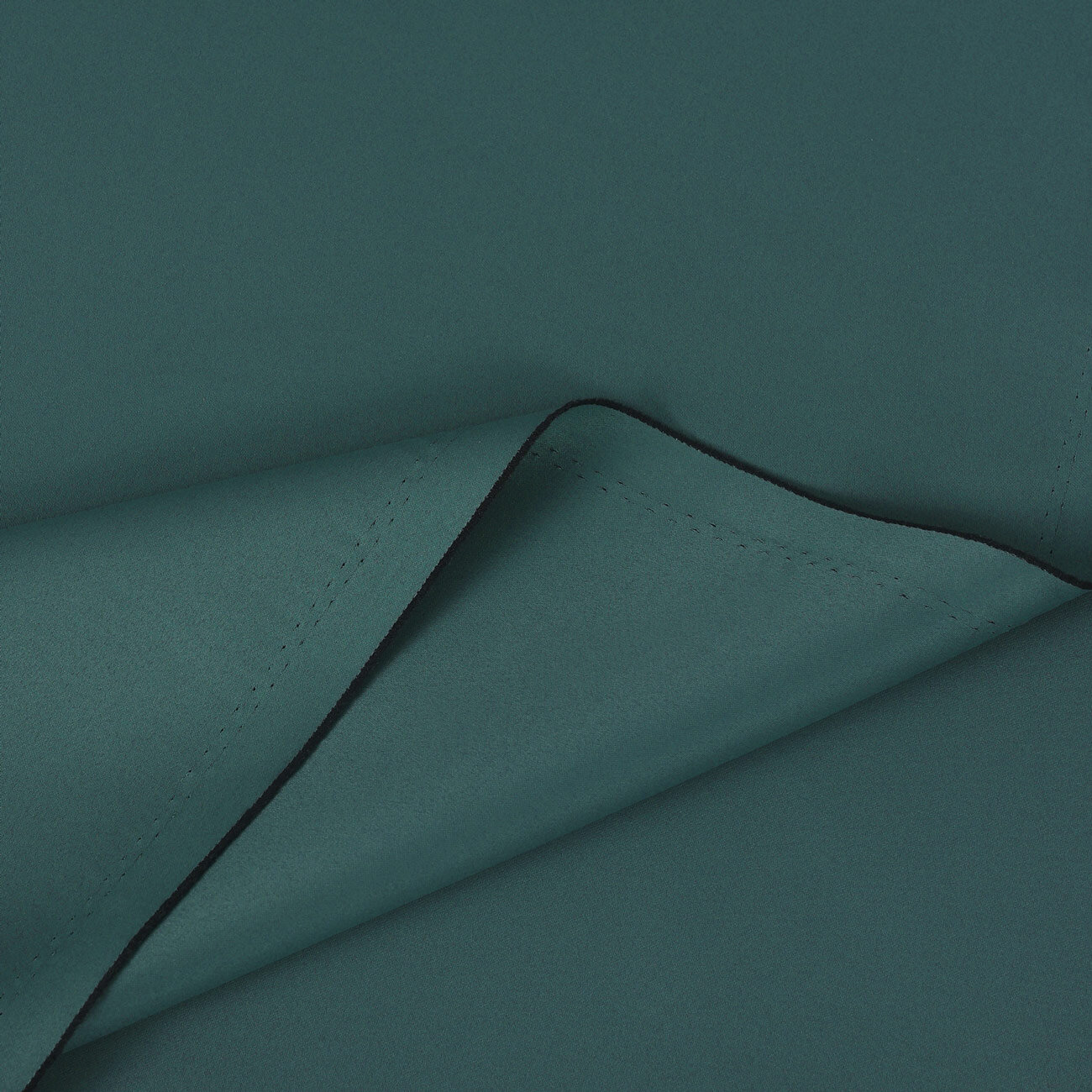 Verdunkelungsstoff Blackout mit Satin-Glanz - petrol