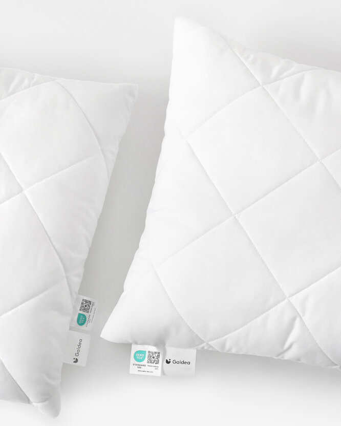 Gestepptes Kopfkissen Comfort - 40 x 60 cm