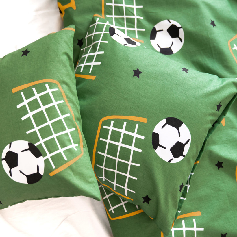 Kinder - Bettwäsche aus Baumwolle - Fußballwelt
