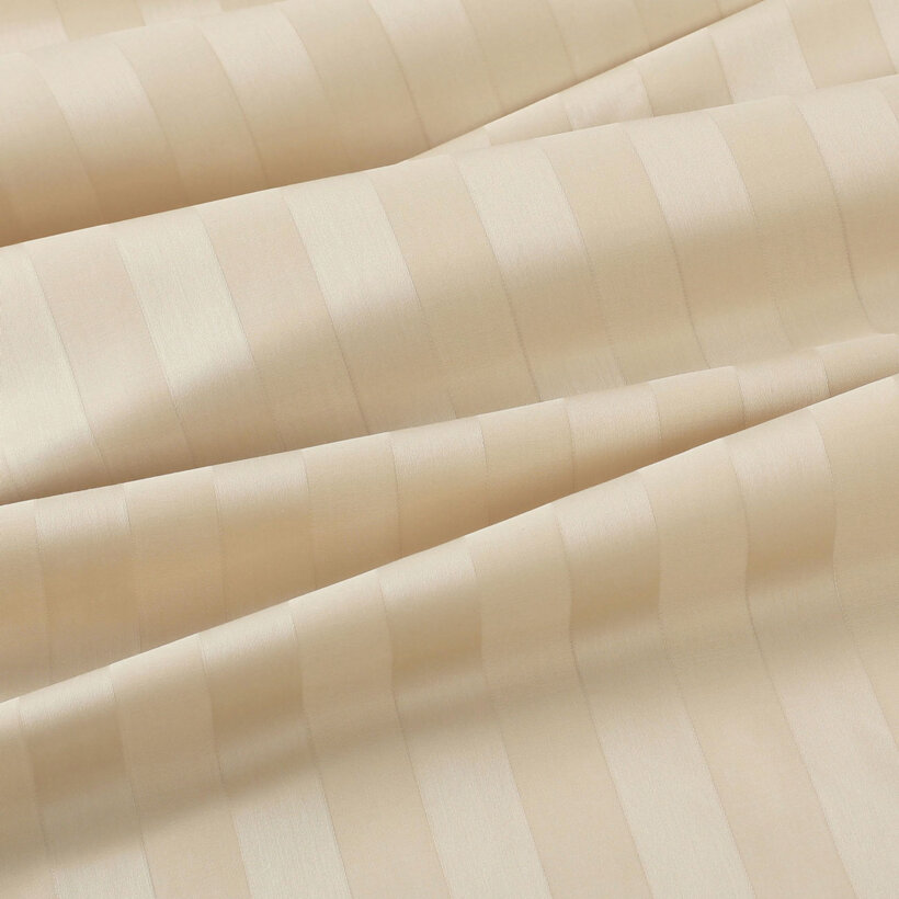 Damast - goldene Streifen mit Satin-Glanz