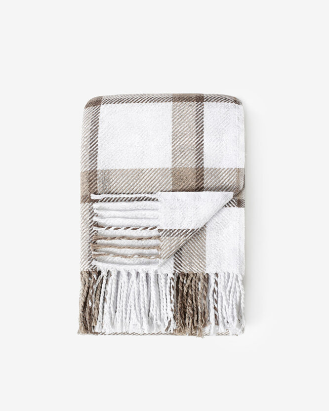 Plaid Karo - beigebraun