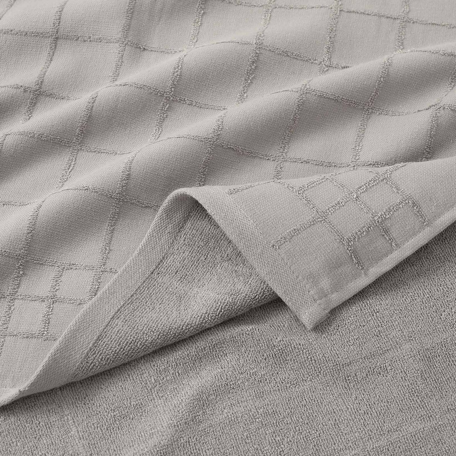 Küchen-Frottiertuch – grau