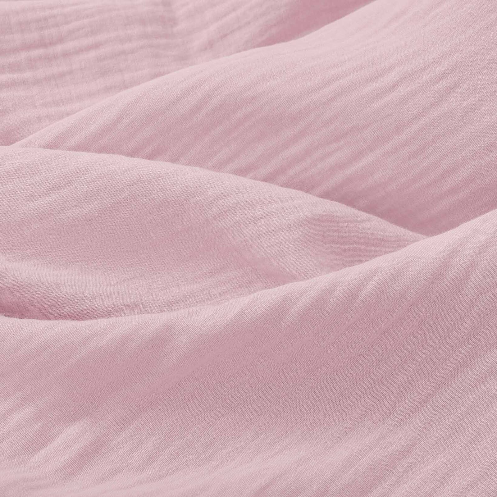 Musselinstoff – pastellrosa