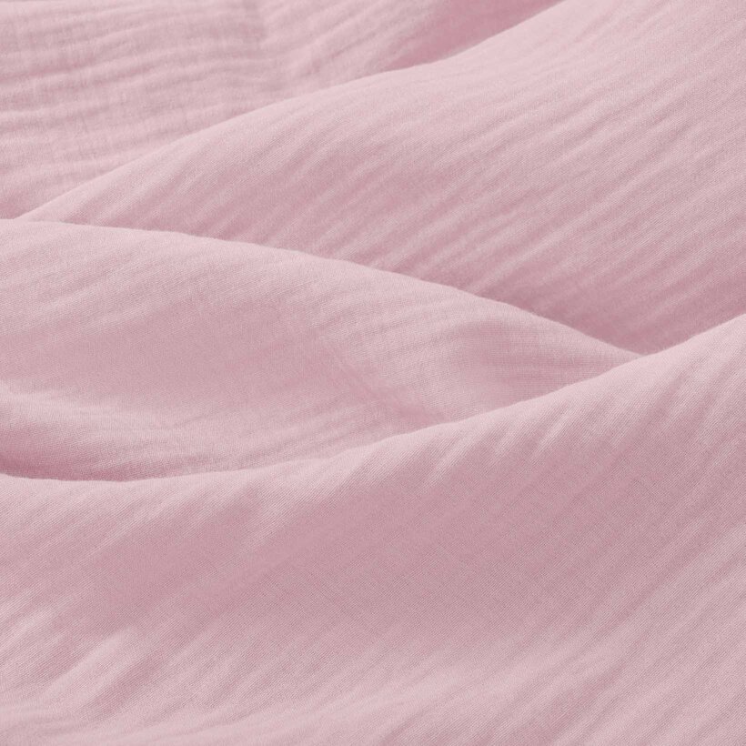 Musselinstoff – pastellrosa
