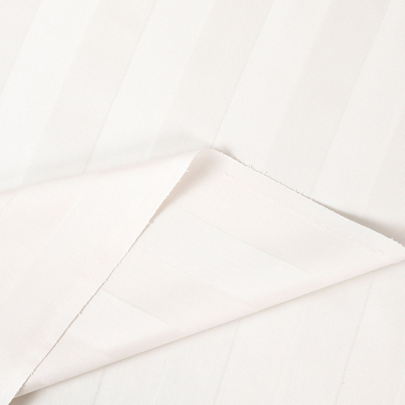 Damast - creme Streifen mit Satin-Glanz