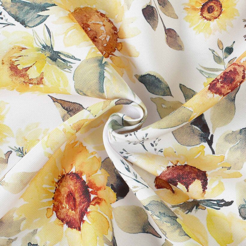 Teflon-Stoff für Tischdecken - Sonnenblumen