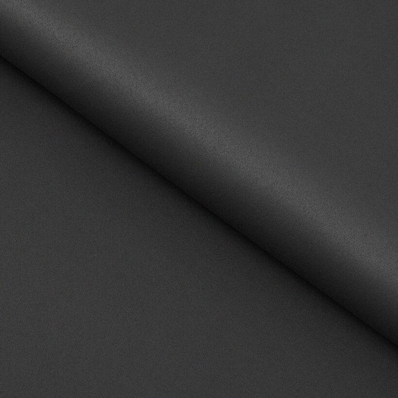 Verdunkelungsstoff Blackout mit Satin-Glanz - dunkelgrau