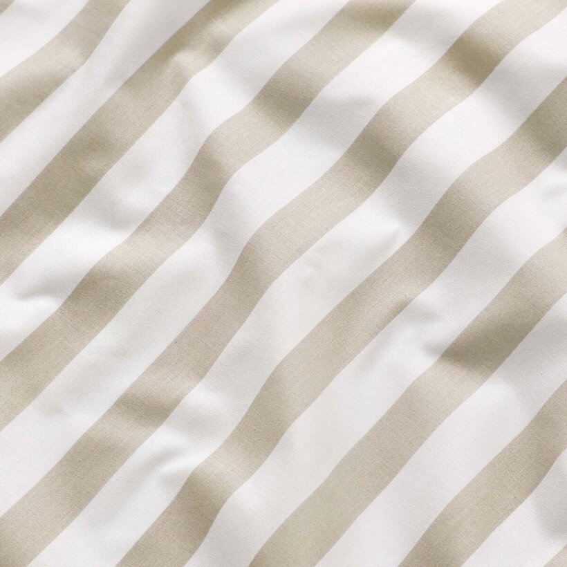 Kinder-Bettwäsche aus Baumwolle - Welt der Autos mit latte Streifen