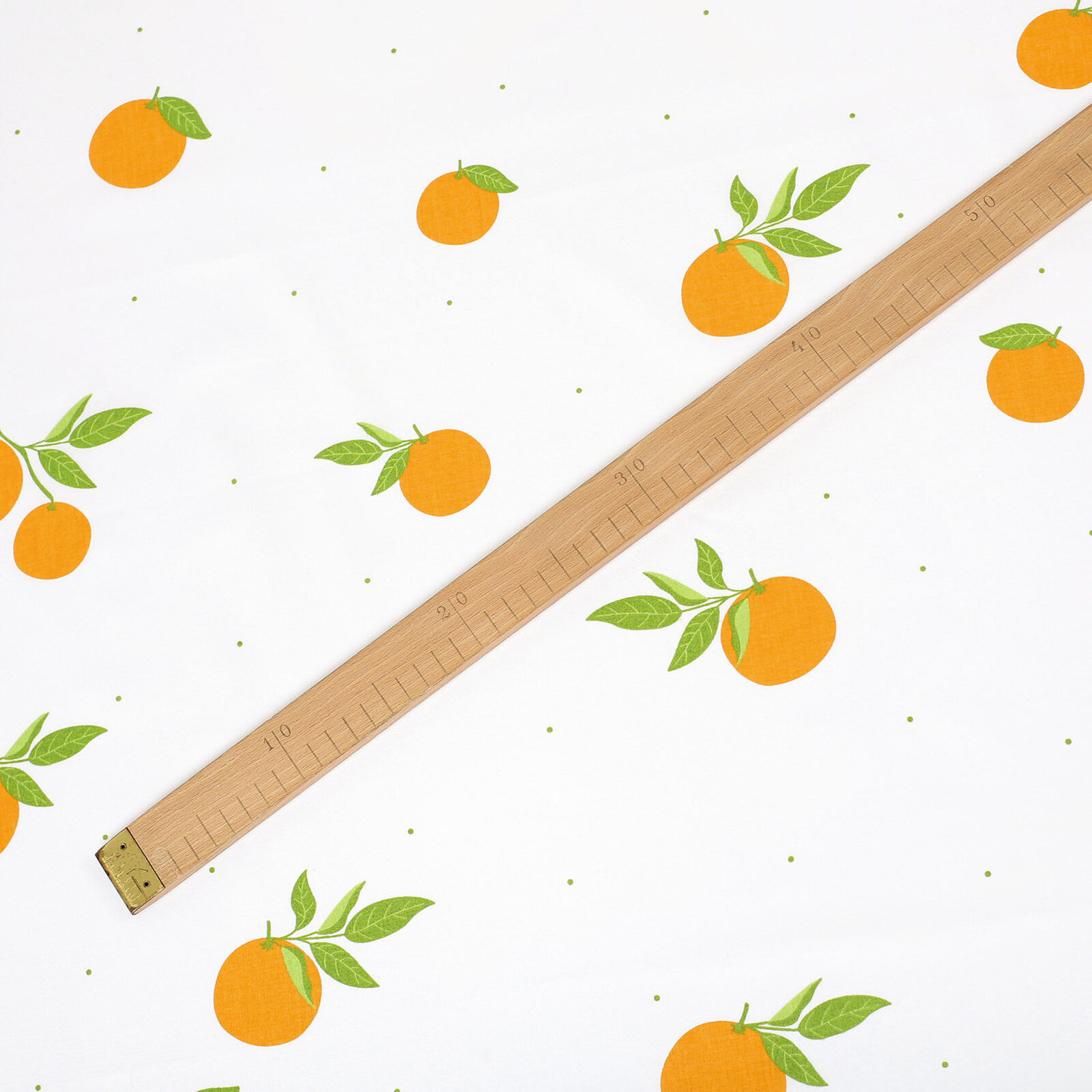 Baumwollstoff - Orangen