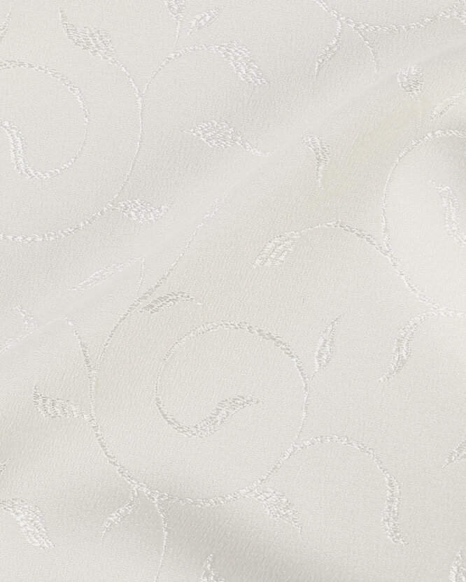 Teflonstoff für Tischdecken – creme mit großen Ornamenten