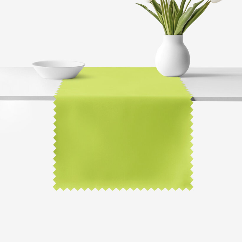 Běhoun na stůl teflonový - bílý