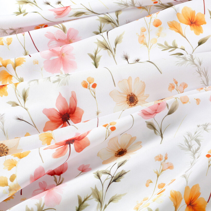 Teflon-Stoff für Tischdecken - Blumenparadies