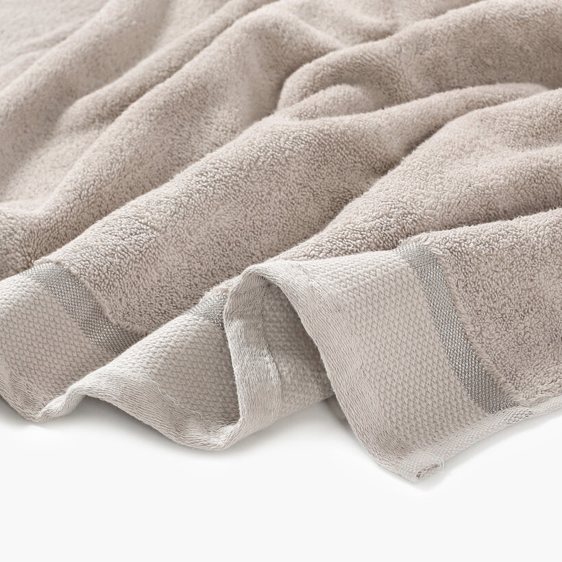 Frottierhandtuch/Duschtuch Soft - graubraun