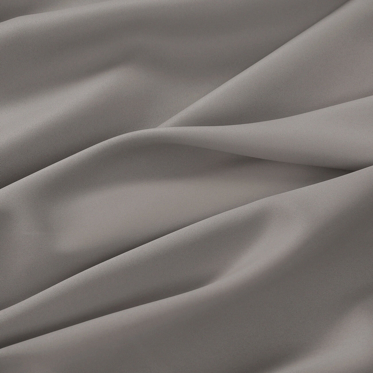 Verdunkelungsstoff Blackout mit Satin-Glanz - grau